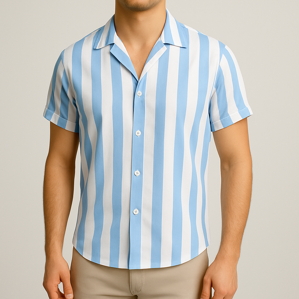 Chemise Venaro à rayures larges